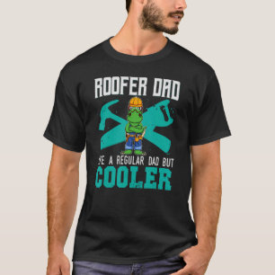Mens Roofer Vater wie ein regelmäßiger Vater, aber T-Shirt
