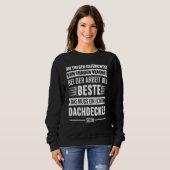 Mens Roofers Handwerker Ausstieg Party Männer Sweatshirt (Vorne ganz)