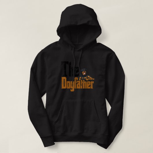 Mens Rottweiler Hund Vater Dogvater Hunde Daddy Fa Hoodie (Design vorne)