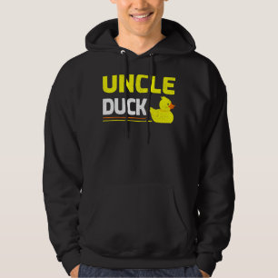 Mens Rubber Duckling Duck Uncle Duck Father's Da Hoodie
