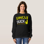 Mens Rubber Duckling Duck Uncle Duck Father's Da Sweatshirt (Vorne ganz)