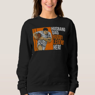 Mens Rugby Sport für Ihr Rugby-Ehemann Sweatshirt