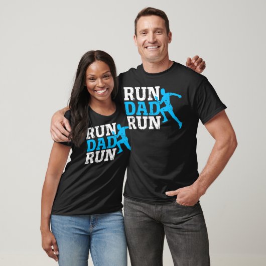 Mens Run Vater Run Marathon Running Spectator T-Shirt (Unisex)