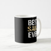 Mens Saba Geschenk von Grandtochter Grandson Best  Kaffeetasse (VorderseiteRechts)