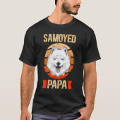 Mens Samoyed Papa Samoyeds Dog Owner Samoyed T-Shirt (Vorderseite)