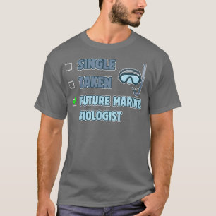 Mens Science Students Kids Future Marine Biologe T-Shirt