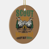 Mens scout Vater wie ein normaler Vater, außer auf Keramik Ornament (Rechts)