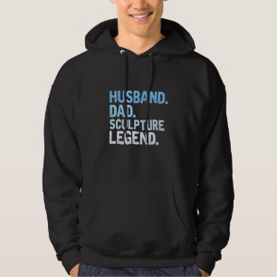 Mens Sculpture Vater Vater Skulptur Legende F Hoodie