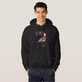 Mens Sei Möwe Scheiß Drauf Seagull Nordsee Hoodie (Vorne ganz)