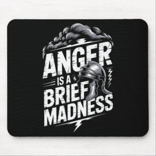 Mens Seneca Stoic Philosoper Zitat Motivierend St. Mousepad