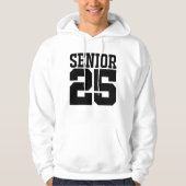 Men's Senior 2025 Hoodie Sweatshirt (Vorderseite)