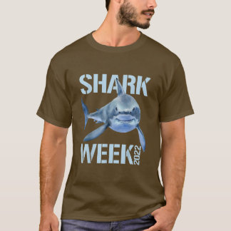 Mens Shark 2022 Week Passion Shark Lover Ocean Sea T-Shirt