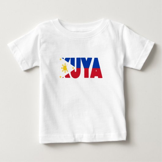 Mens Shirt Big Brother Filipino Kuya Fahne (Vorderseite)