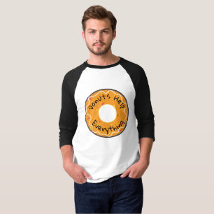 Mens Shirt Donuts hilft alles