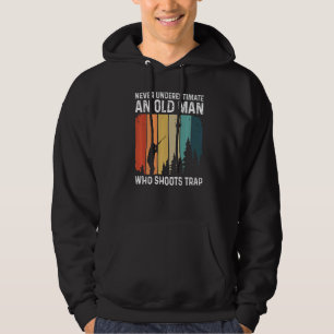 Mens Shooting Sport Zitat für eine Tontaube Shoote Hoodie