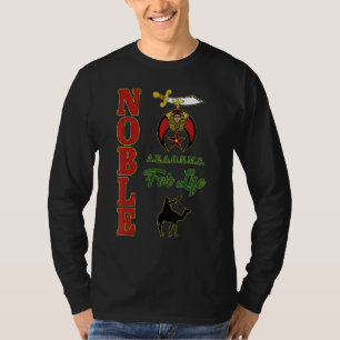 Mens Shriners Noble für das Leben Mystic Shine Mas T-Shirt