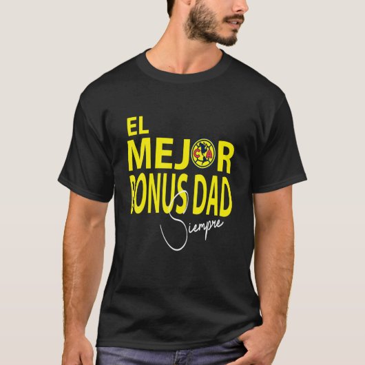 Mens Siempre Aguilas Del America El Mejor Bonus Da T-Shirt (Vorderseite)
