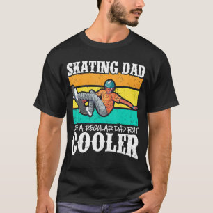 Mens Skateboard Vater wie ein normaler Vater nur C T-Shirt
