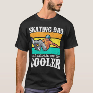 Mens Skateboard Vater wie ein normaler Vater nur C T-Shirt