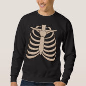 Men's Skeleton Sweatshirt for Halloween Party (Vorderseite)