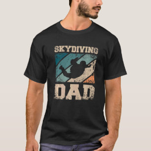 Mens Skydiving Vater Vater T-Shirt