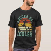 Mens Soccer Vater Funny Soccer Player & Fan Vater' T-Shirt (Vorderseite)