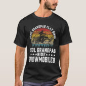 Mens Some Grandpas Play Bingo Cool Grandpas Ride S T-Shirt (Vorderseite)