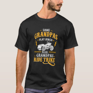 Mens some Grandpas Play Bingo Real Grandpas Reitsp T-Shirt
