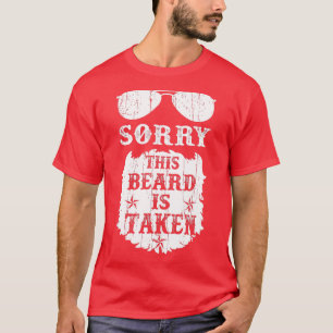 Mens Sorry, dass sein Bart wird Funny Bearded Man T-Shirt