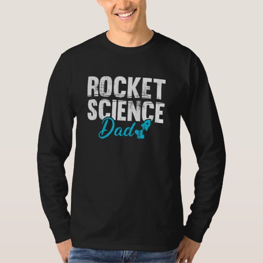 Mens Space Engineering Aerospace Rocket Science Da T-Shirt (Vorderseite)
