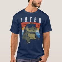 Mens Spater Alligator T Shirt Funny Gator Joke