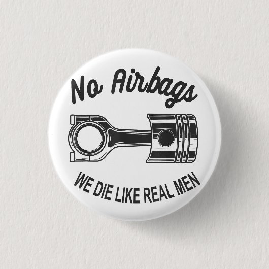 Mens Speed Racing Sportwagen Keine Airbags - Wir D Button (Vorderseite)