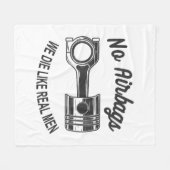 Mens Speed Racing Sportwagen Keine Airbags - Wir D Fleecedecke (Vorderseite (Horizontal))