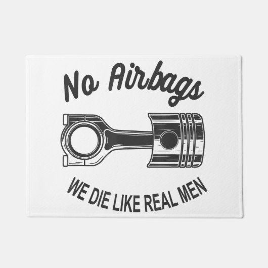 Mens Speed Racing Sportwagen Keine Airbags - Wir D Fußmatte (Vorderseite)