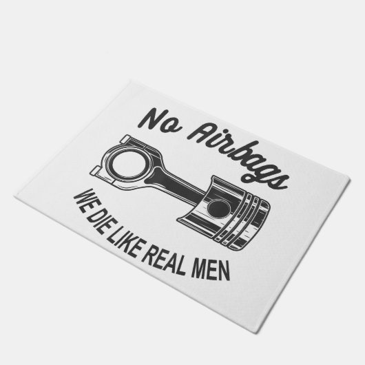 Mens Speed Racing Sportwagen Keine Airbags - Wir D Fußmatte (Schrägansicht)