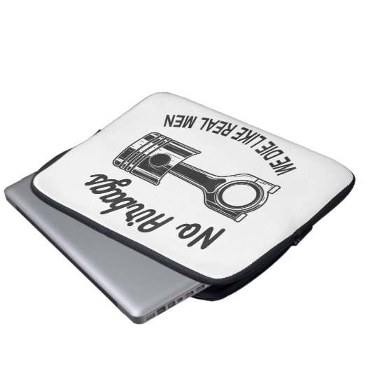 Mens Speed Racing Sportwagen Keine Airbags - Wir D Laptopschutzhülle (Vorne Knopf)