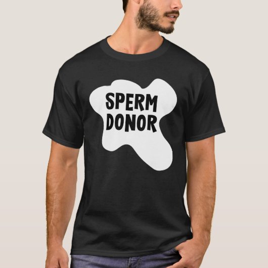 Mens Sperm Donor T-Shirt (Vorderseite)