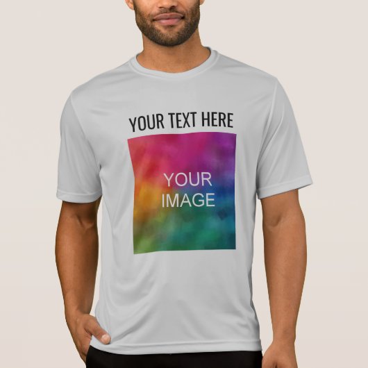 Mens Sport-Tek Wettbewerber Moderne Vorlage T-Shirt (Vorderseite)