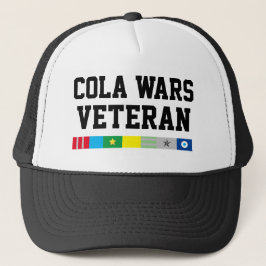 Mens Sportswear Baseball COLA WARS VETERAN Trucker Truckerkappe