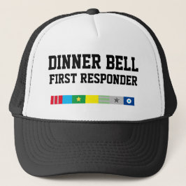 Mens Sportswear Baseball DINNER BELL ERSTE ANTWORT Truckerkappe