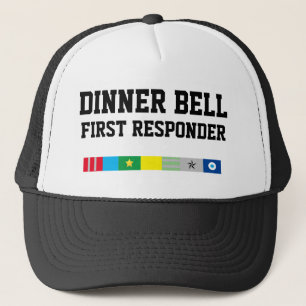 Mens Sportswear Baseball DINNER BELL ERSTE ANTWORT Truckerkappe
