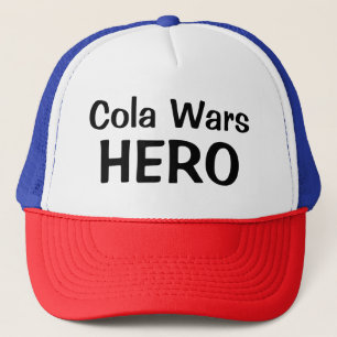 Mens Sportswear Baseball Novelty COLA WARS HERO Truckerkappe