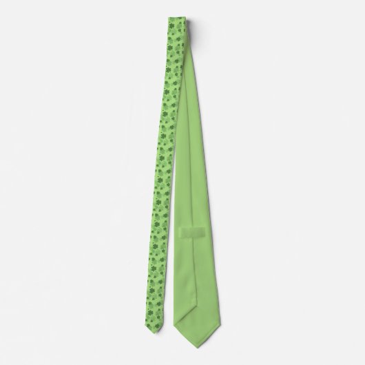 Men's St. Patrick's Clover Krawatte (Rückseite)