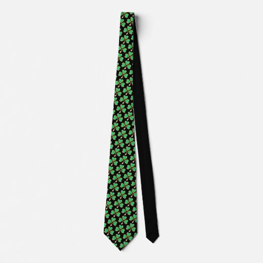 Men's St. Patrick's Clover Krawatte (Vorderseite)