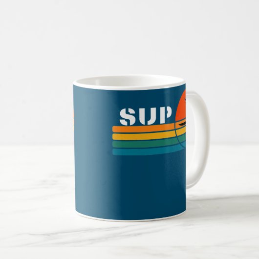 Mens Stand up Paddle Board SUP Paddle Surf Kaffeetasse (VorderseiteRechts)