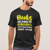 Mens stellt Bücher vor, die antisoziale Person les T-Shirt (Vorderseite)