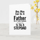 Mens Stepdad Gift Vaters Stepdad Grandpa Karte (Gelbe Blume)