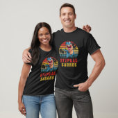 Mens Stepdad Saurus Dinosaur Funny Stepdadsaurus R T-Shirt (Unisex)