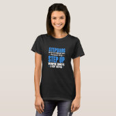 Mens Stepdads sind besser als echter Vater Step Va T-Shirt (Vorne ganz)
