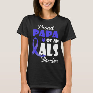 Mens Stolz Papa of Als Krieger Familie Matching al T-Shirt